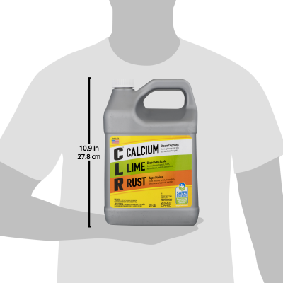 Calcium Lime & Rust Remover, Household Cleaner, 1 Gallon (128 Oz) Bottle