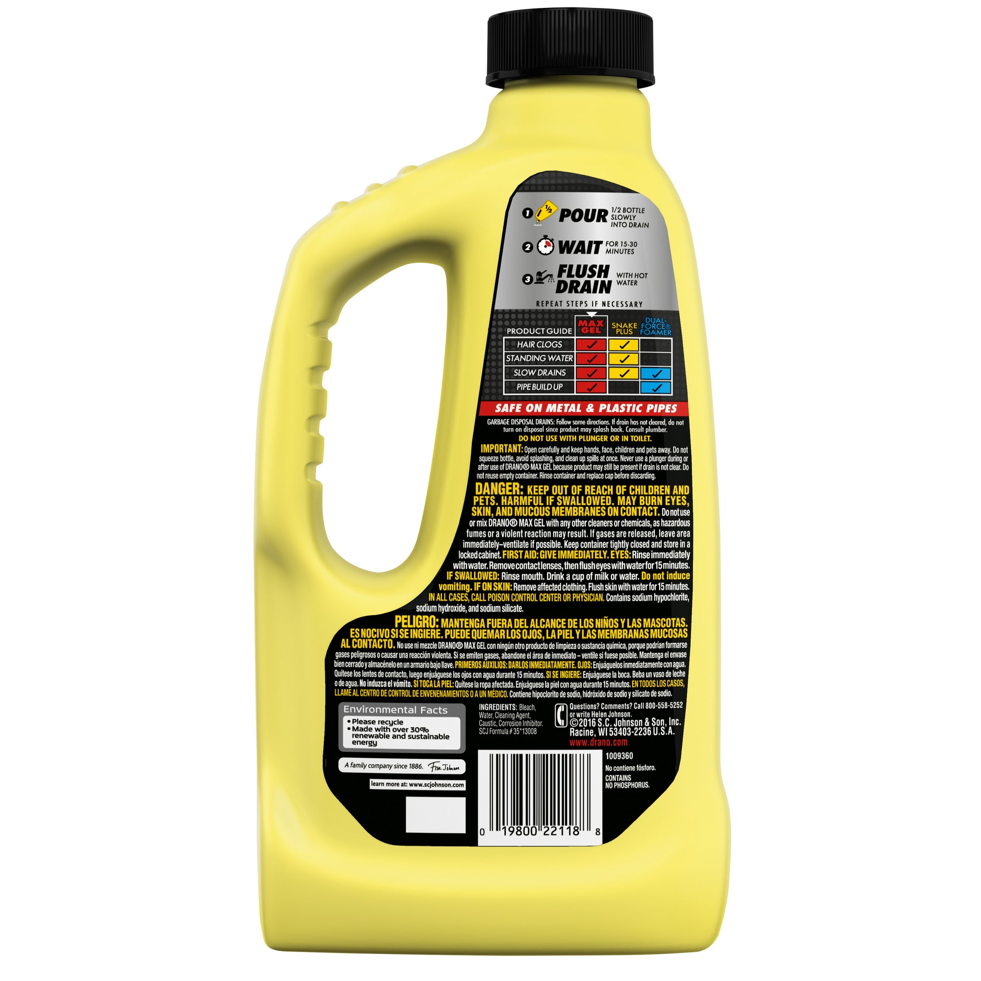 Clog Remover, Commercial Line, 42 fl oz