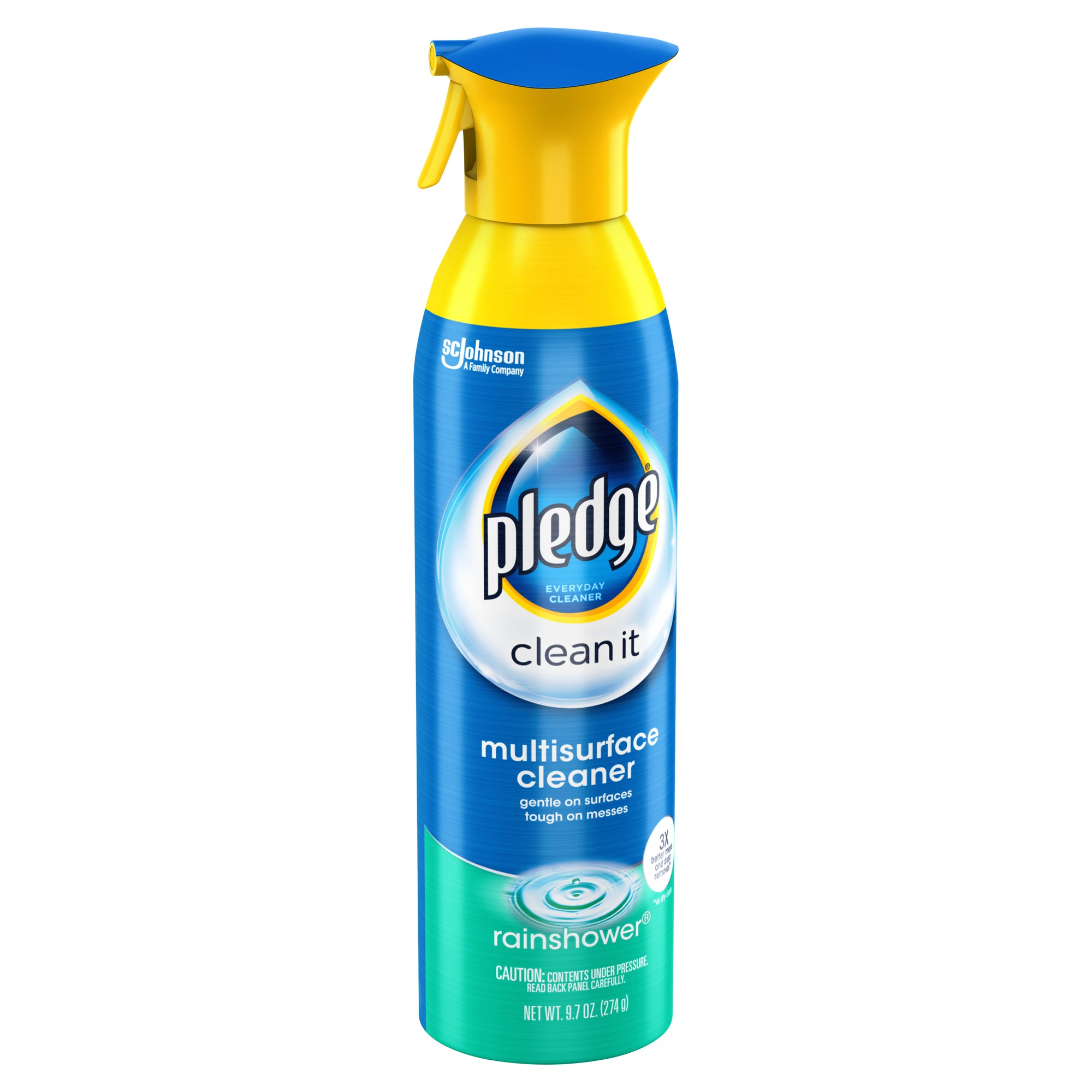 Multisurface Cleaner Aerosol, Rainshower, 9.7 oz