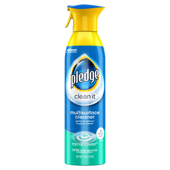 Multisurface Cleaner Aerosol, Rainshower, 9.7 oz